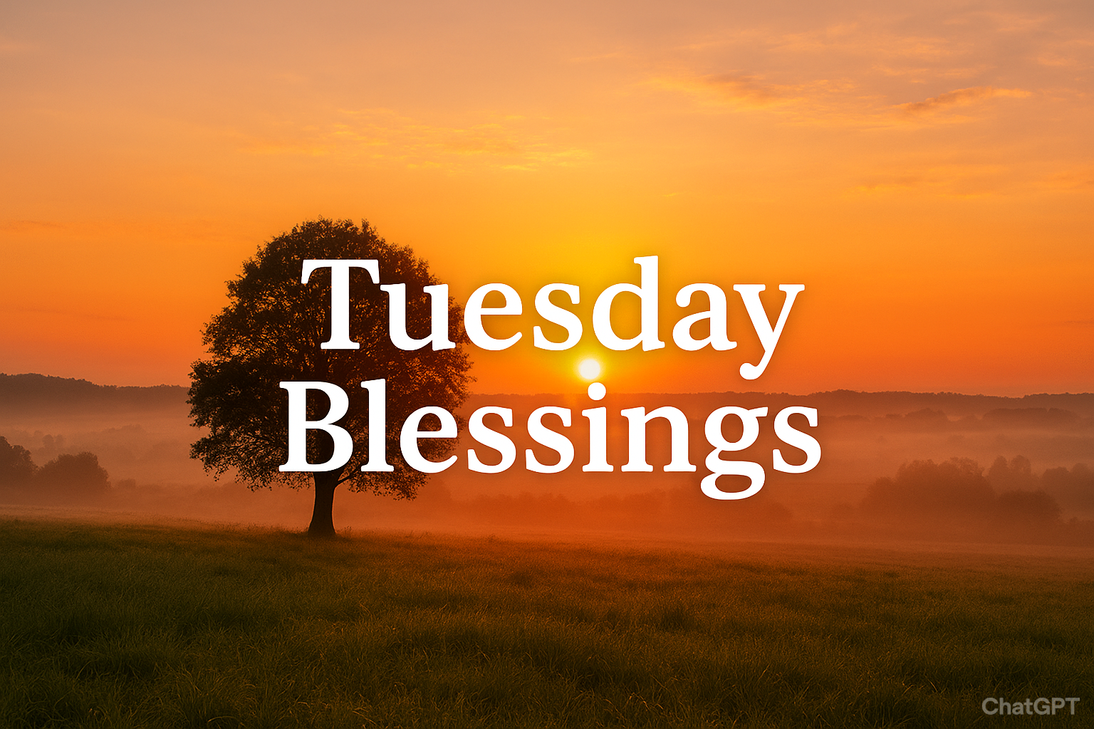 Tuesday Blessings: A Fresh Dose of Peace, Prayer, and Positivity