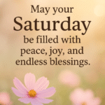 Saturday Blessings: A Day of Peace, Joy, and Inspiration