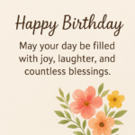 Birthday Blessings – Heartfelt Wishes Filled with Love & Prayers